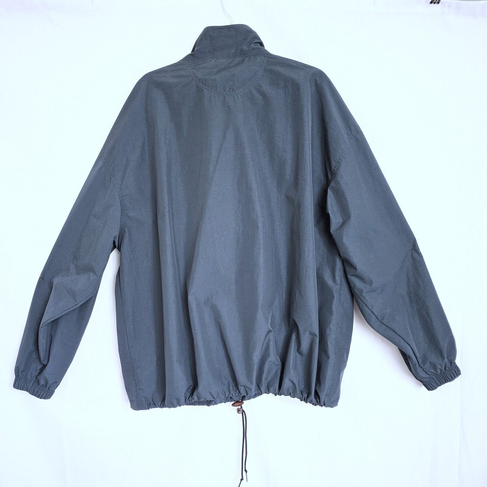 Sports Illustrated Jacket Mens X-Large Blue Embroidered Full Zip Pockets Vintage — image 6 of 8